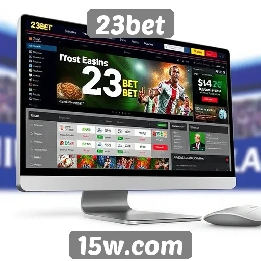 Avaliação da interface do usuário do site 23bet